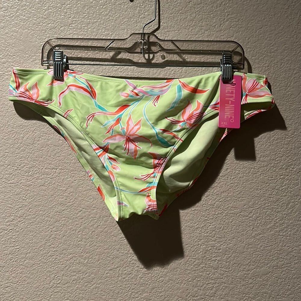 NWT Ninety-nine scrunch butt bikini bottoms sz XXL